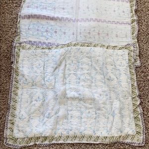 Anthropologie Two Standard Queen Pillow Shams